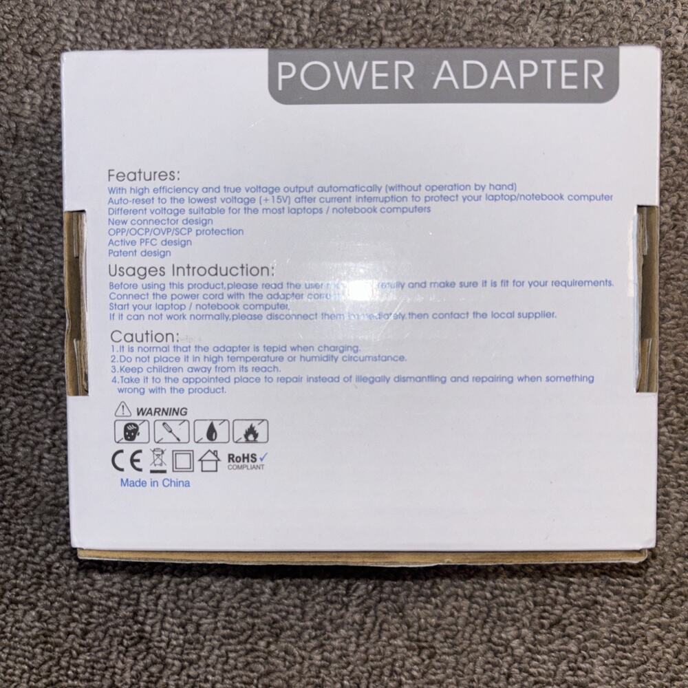 Replacement MacBook Power Adapter New In Box 13 Inch 2012 - Picture 3 of 6